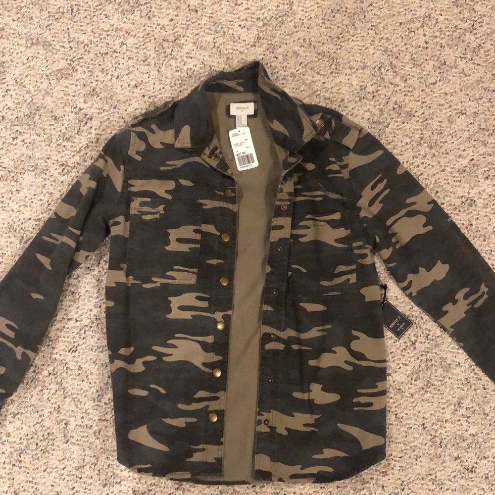 Forever 21 Camo Jacket
